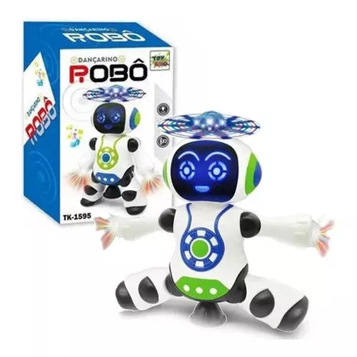 ROBOT BAILARÍN ELÉCTRICO + ESFERA PUZZLE ARCOÍRIS